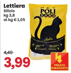 Poli - Lettiera Silicio Poli - Lettiera Silicio