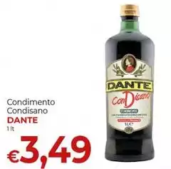 Dante - Condimento Condisano Dante - Condimento Condisano