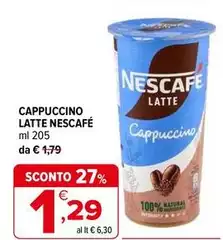 Nescafé - Cappuccino Latte