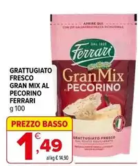 Ferrari - Grattugiato Fresco Gran Mix Al Pecorino Ferrari - Grattugiato Fresco Gran Mix Al Pecorino