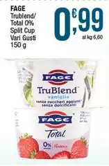 Fage - Trublend/Total 0% Split Cup
