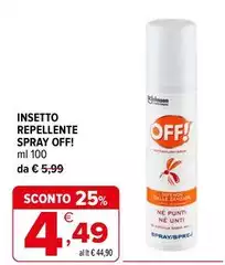 Off - Insetto Repellente Spray