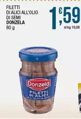 Donzela - Filetti Di Alici All'olio Di Semi Donzela - Filetti Di Alici All'olio Di Semi