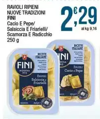 Fini - Ravioli Ripieni Nuove Tradizioni