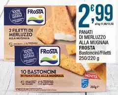Frosta - Panati Di Merluzzo Alla Mugnaia Frosta - Panati Di Merluzzo Alla Mugnaia