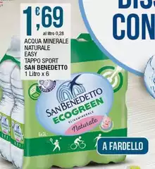 San Benedetto - Acqua Minerale Naturale Easy Tappo Sport
