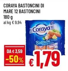 Coraya - Bastoncini Di Mare 12 Bastoncini