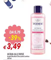 Acqua Alle Rose - Acqua Micellare Struccante Acqua Alle Rose - Acqua Micellare Struccante