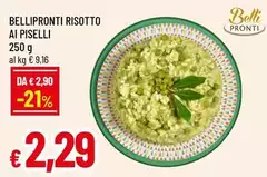 Belli pronti - Risotto Ai Piselli Belli pronti - Risotto Ai Piselli