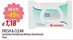 Fresh & Clean - Salviettine Umidificate Milleusi Disinfettanti Fresh & Clean - Salviettine Umidificate Milleusi Disinfettanti