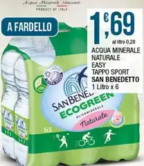 San Benedetto - Acqua Minerale Naturale Easy Tappo Sport