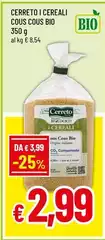 Cerreto - I Cereali Cous Cous Bio Cerreto - I Cereali Cous Cous Bio