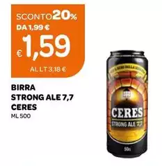 Ceres - Birra Strong Ale 7,7