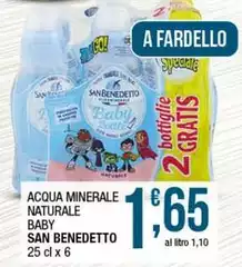 San Benedetto - Acqua Minerale Naturale Baby