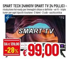 Smart Tech -  24hhotv Smart Tv 24 Pollici