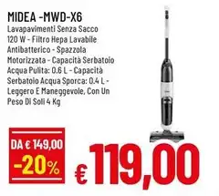 Midea - MWD-X6