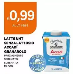 Granarolo - Latte Uht Senza Lattosio Accadì