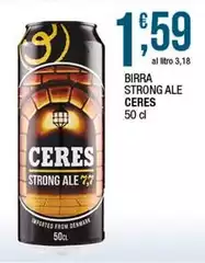 Ceres - Birra Strong Ale Ceres - Birra Strong Ale