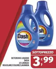 Dash - Detersivo Liquido Dash - Detersivo Liquido