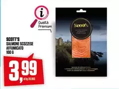 Scott's - Salmone Scozzese Affumicato Scott's - Salmone Scozzese Affumicato