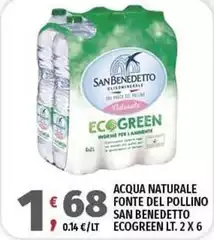 San Benedetto - Acqua Naturale Fonte Del Pollino