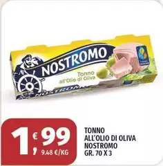 Nostromo - Tonno All'Olio Di Oliva Nostromo - Tonno All'Olio Di Oliva