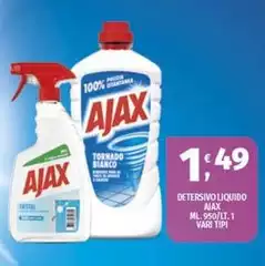 Ajax - Detersivo Liquido Ajax - Detersivo Liquido