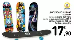 Teorema - Skateboard In Legno Teorema - Skateboard In Legno