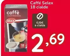 Selex - Caffé Cialde 18 Cialde Selex - Caffé Cialde 18 Cialde