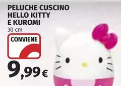 Hello kitty - Peluche Cuscino Hello Kitty E Kuromi Hello kitty - Peluche Cuscino Hello Kitty E Kuromi
