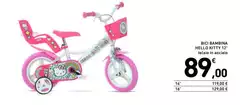 Hello kitty - Bici Bambina 12' Hello Kit 12'