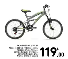 Mountain Bike 20" 6V
