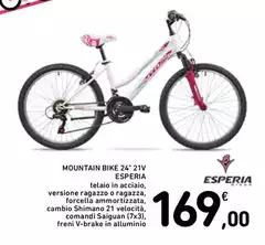Cicli esperia - Mountain Bike 24" 21v