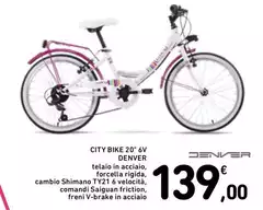 Denver - City Bike 20" 6V