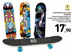 Teorema - Skateboard In Legno Teorema - Skateboard In Legno