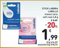 Labello - Stick Labbra