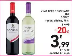 Corvo - Vino Terre Siciliane IGT Corvo - Vino Terre Siciliane IGT