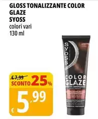 Syoss - Gloss Tonalizzante Color
