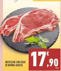 Bistecche Con Osso Di Bovino Adulto