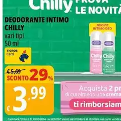 Chilly - Deodorante Intimo