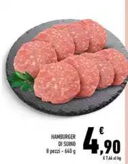 Hamburger Di Suino