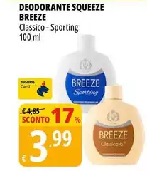 Breeze - Deodorante Squeeze