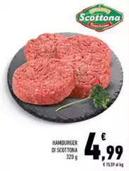 Hamburger Di Scottona