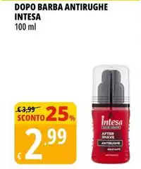 Intesa - Dopo Barba Antirughe