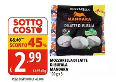 Mandara - Mozzarella Di Latte Di Bufala