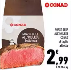Conad - Roast Beef All'Inglese