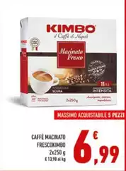 Kimbo - Caffè Macinato Frescokimbo