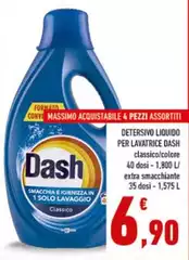 Dash - Detersivo Liquido Per Lavatrice Dash - Detersivo Liquido Per Lavatrice