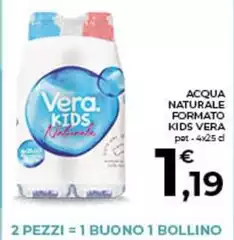 Vera - Acqua Naturale Formato Kids