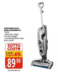 Bissell - Scopa Senza Sacco Crosswawe C3